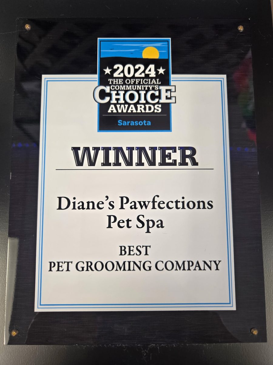 Community's Choice Award 2024 - Best Pet Grooming Company Sarasota