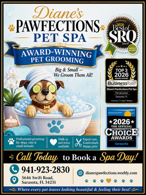 Diane's PawFections - Award-Winning Pet Grooming in Sarasota